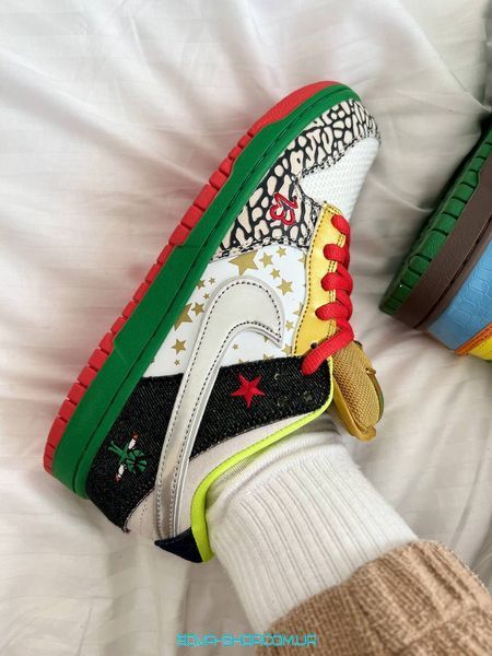 Жіночі та чоловічі баскетбольні кросівки Nike Dunk SB Low "What The" фото