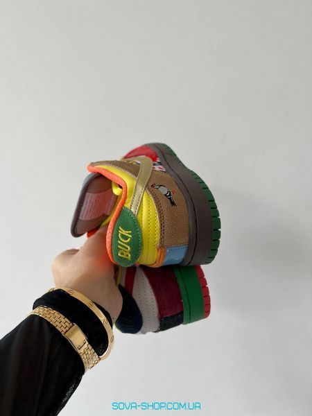 Жіночі та чоловічі баскетбольні кросівки Nike Dunk SB Low "What The" фото