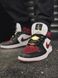 Чоловічі баскетбольні кросівки Nike Air Jordan 1 mid se black dark beetroot re-5800 фото 2