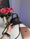 Женская сумка Miu Miu Leather Top-Handle Bag Black Premium re-10892 фото 8