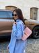 Женская сумка Yves Saint Laurent Hobo Le 5 A 7 Leather Shoulder Bag in Pink/Gold Premium re-129424 фото 2