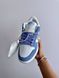 Жіночі кросівки Nike SB Dunk Low BLUE SUEDE re-11273 фото 5