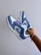 Жіночі кросівки Nike SB Dunk Low BLUE SUEDE re-11273 фото 3