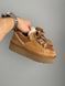 Жіночі зимові ботинки UGG Lowmel Platform Sneaker Chestnut PREMIUM re-127705 фото 2
