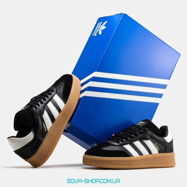 Жіночі кросівки Adidas Samba XLG Black Gum фото