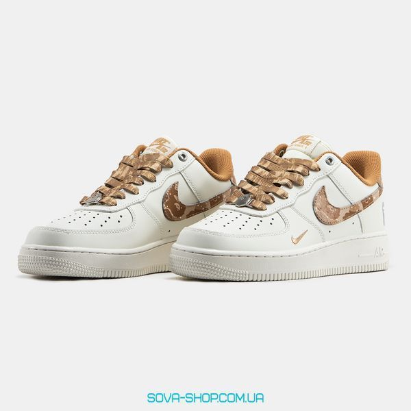 Чоловічі кросівки Nike Air Force 1 x BAPE Orange Premium фото