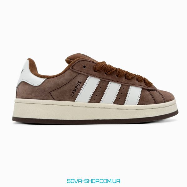 Жіночі кросівки Adidas Campus 00s Brown/White фото