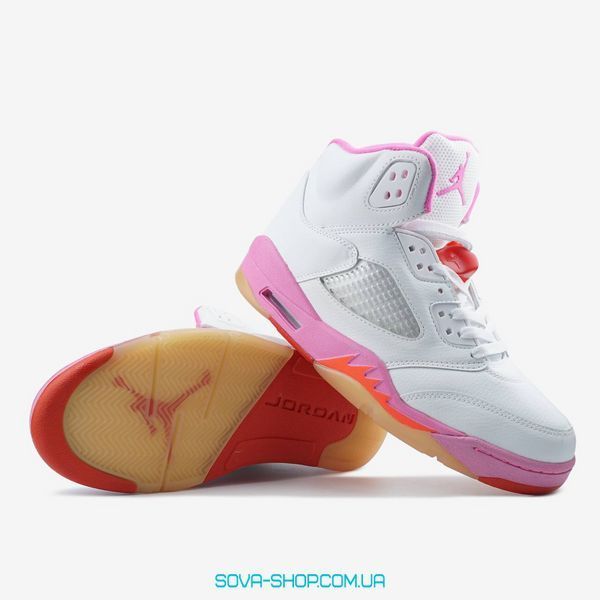 Женские кроссовки Nike Air Jordan 5 Retro GS Pinksicle WNBA фото