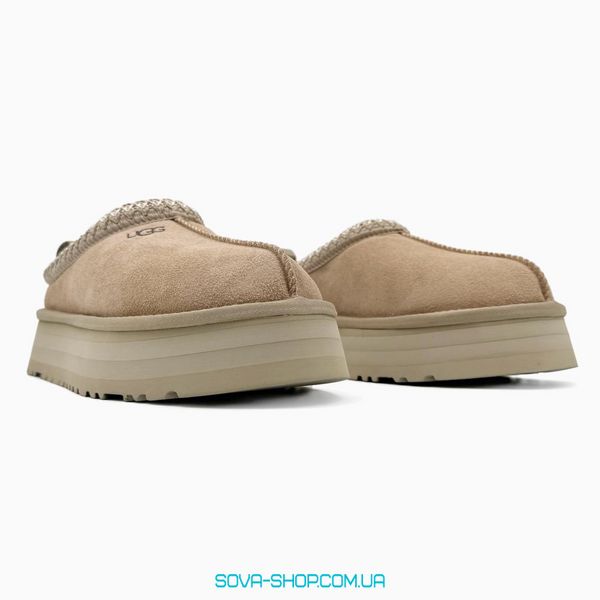 Жіночі зимові ботинки UGG Tasman Platform Beige PREMIUM фото