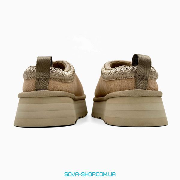 Жіночі зимові ботинки UGG Tasman Platform Beige PREMIUM фото