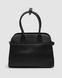 Жіноча сумка Prada Medium Black Leather Tote Bag Premium re-12154 фото 2