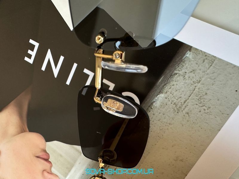 Сонцезахисні окуляри Gucci GG1703S 002 Black/Gold 55/17/140 (EW0405) Premium фото