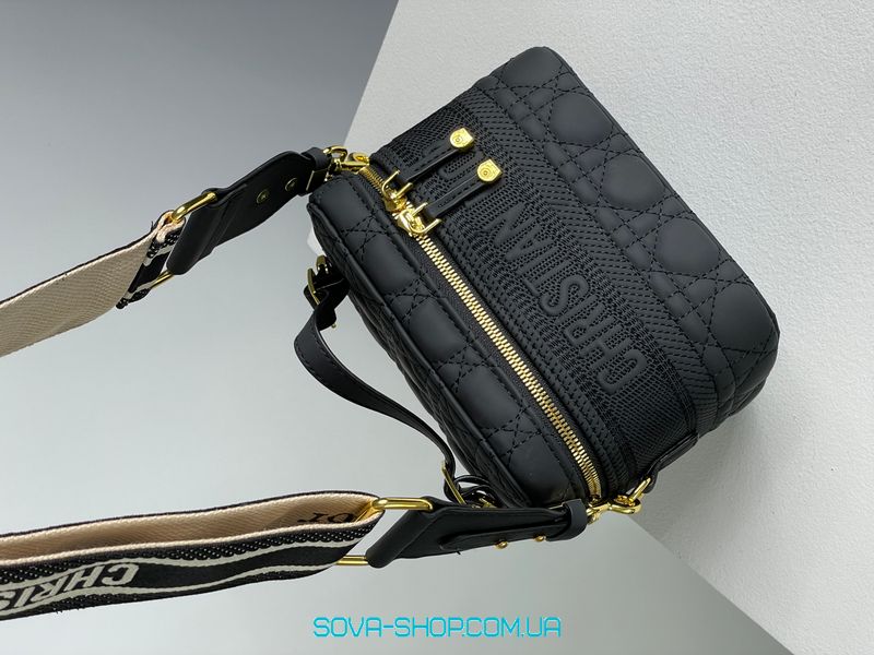 Женская сумка Christian Dior Travel Vanity Case Black Premium фото