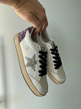 Жіночі кросівки GG Ball Star Purple/Silver Premium фото