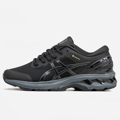 Чоловічі кросівки Asics Gel-Kayano 27 Gore-Tex Black Grey фото