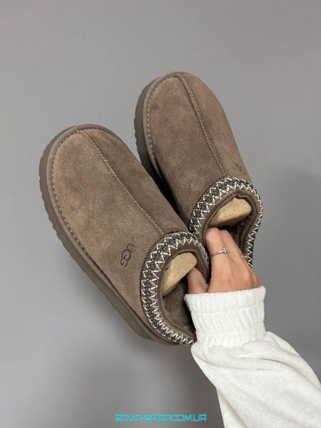 Женские зимние ботинки UGG TAZZ PLATFORM HICKORY Premium фото