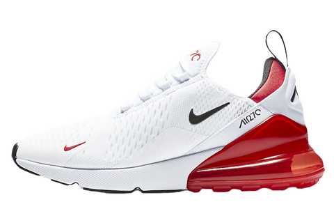 Airmax 270 red sales and white