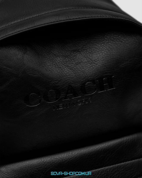 Мужской рюкзак Coach Track Backpack In Signature Canvas Premium фото