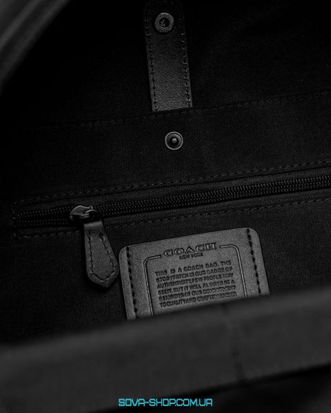 Чоловічий рюкзак Coach Track Backpack In Signature Canvas Premium фото