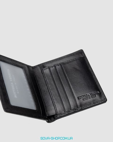 Кошелёк Bottega Veneta Intrecciato Piccolo Mini Black Premium фото