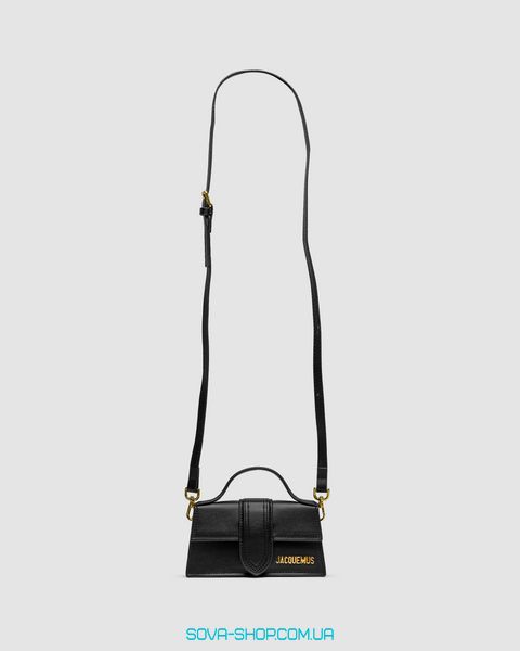 Жіноча сумка Jacquemus Le Bambino Small Handbag With Adjustable Crossbody Black Premium фото