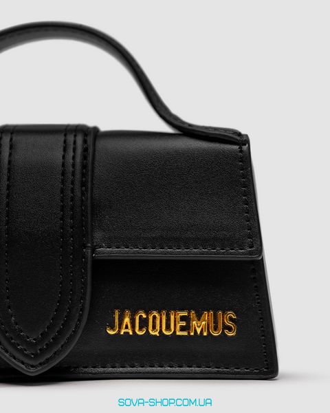 Женская сумка Jacquemus Le Bambino Small Handbag With Adjustable Crossbody Black Premium фото