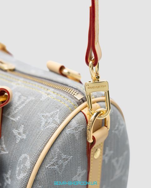 Жіноча сумка Louis Vuitton Speedy Soft 30 Monogram Denim Premium фото