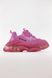 Жіночі кросівки Balenciaga Triple S Clear Sole Pink re-4787 фото 1
