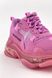 Жіночі кросівки Balenciaga Triple S Clear Sole Pink re-4787 фото 4