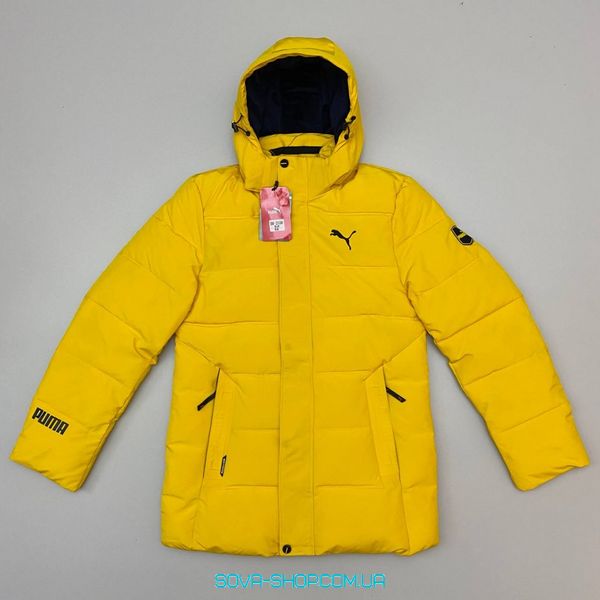 Чоловіча зимова куртка Puma Колір: жовтий фото