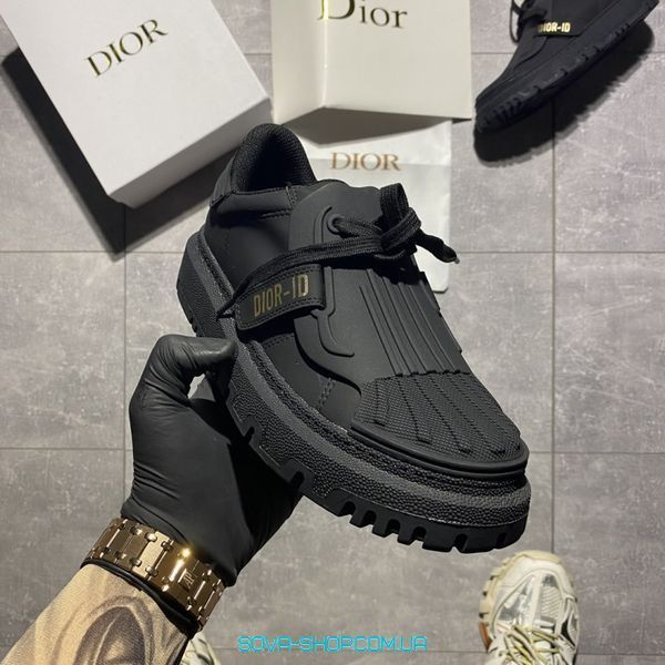 Жіночі кросівки 2021 Christian Dior ID All Black фото