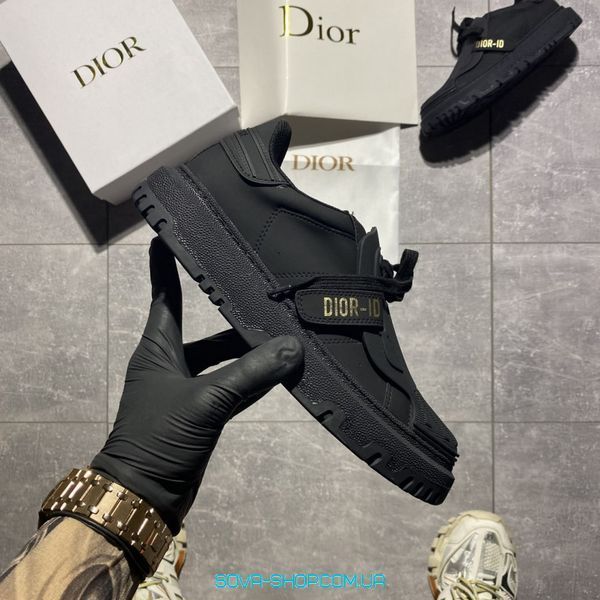 Жіночі кросівки 2021 Christian Dior ID All Black фото