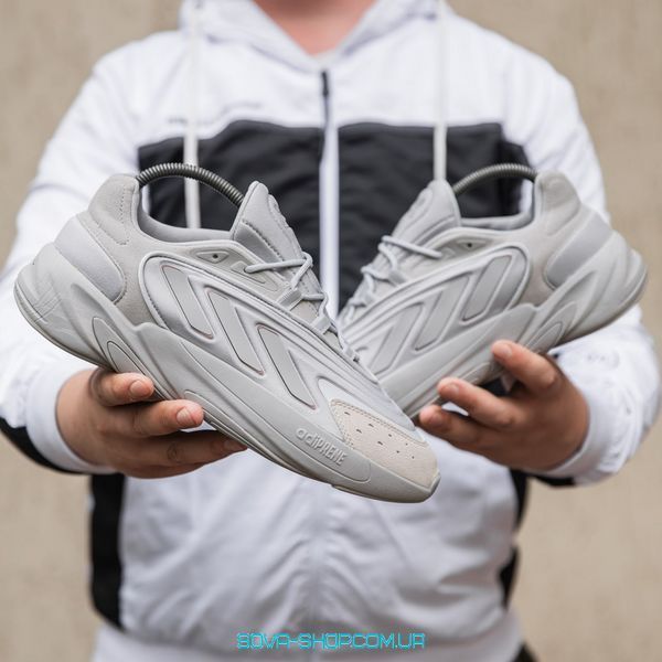 Мужские кроссовки Adidas Ozelia Silver Grey фото