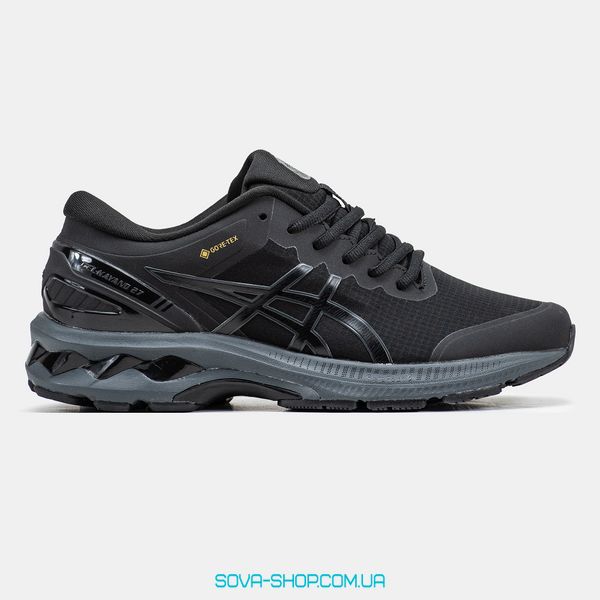 Чоловічі кросівки Asics Gel-Kayano 27 Gore-Tex Black Grey фото