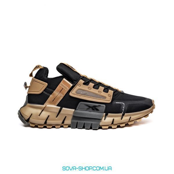 Чоловічі кросівки Reebok Zig Kinetica Fit Black Brown фото