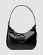 Жіноча сумка Pinko Half Moon Bag Simply Black With Leather Buckle Premium re-11441 фото 2