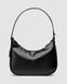 Жіноча сумка Pinko Half Moon Bag Simply Black With Leather Buckle Premium re-11441 фото 3