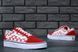 Женские кеды Supreme x V a n s Old Skool red V a n s 2011m00 фото 1