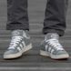 Мужские и женские зимние кроссовки Adidas Campus Gray 00s с мехом re-10034 фото 3