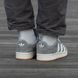 Мужские и женские зимние кроссовки Adidas Campus Gray 00s с мехом re-10034 фото 5