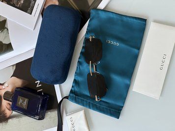 Сонцезахисні окуляри Gucci GG1703S 006 Black/Silver 55/17/140 (EW0407) Premium фото