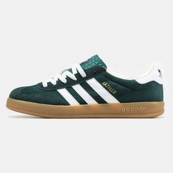 Жіночі кросівки Adidas Gazelle x Gucci фото