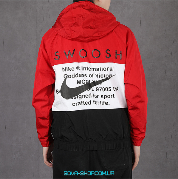 Premium вітровка Nike Swoosh артикул M0040 фото