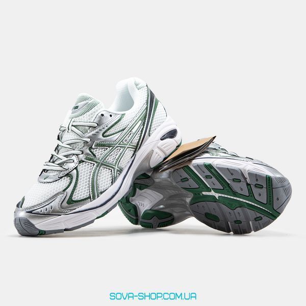 Чоловічі кросівки Asics GT-2160 White Silver Green фото
