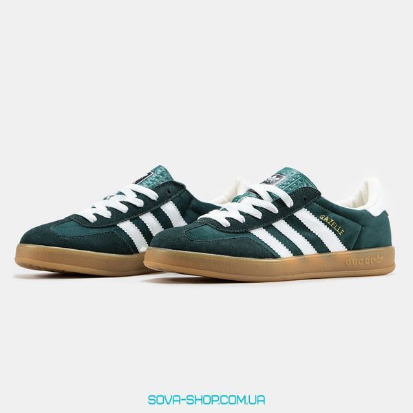 Жіночі кросівки Adidas Gazelle x Gucci фото