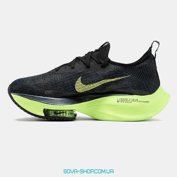 Жіночі та чоловічі кросівки Nike Air Zoom Alphafly Next 2 Lime Blast CZ1514-400 фото