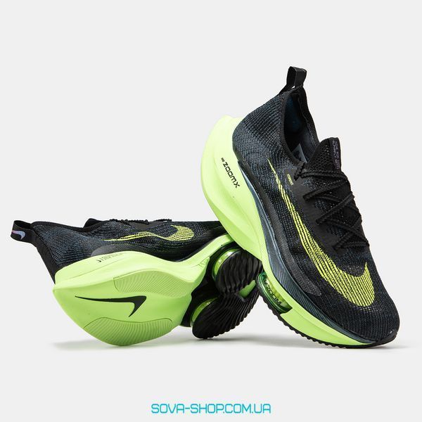 Жіночі та чоловічі кросівки Nike Air Zoom Alphafly Next 2 Lime Blast CZ1514-400 фото