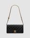 Женская сумка Chanel Shoulder Bag Black/Gold Premium re-11524 фото 2