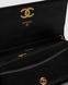 Жіноча сумка Chanel Shoulder Bag Black/Gold Premium re-11524 фото 4