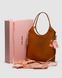 Жіноча сумка Miu Miu Ivy Leather Bag Brown Premium re-11634 фото 1